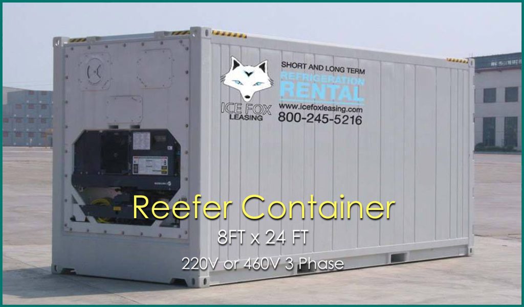 8x24 reefer container